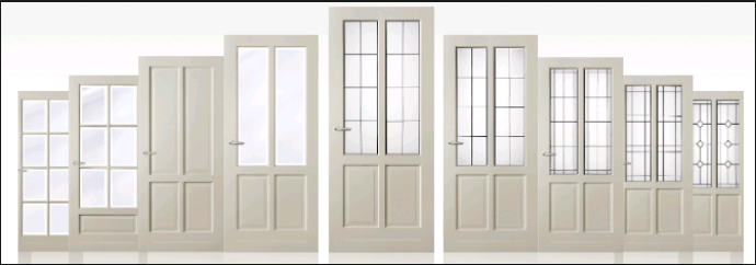 Compleet assortiment binnendeuren